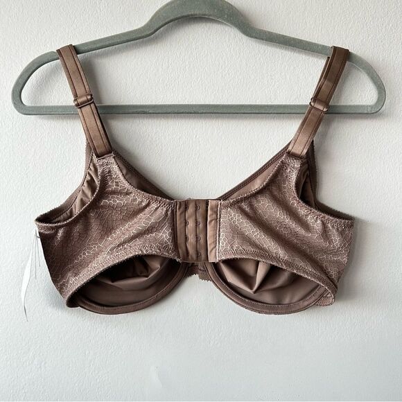 Chantelle Women's Elegant Brown Floral Bra - Picture 6 of 10